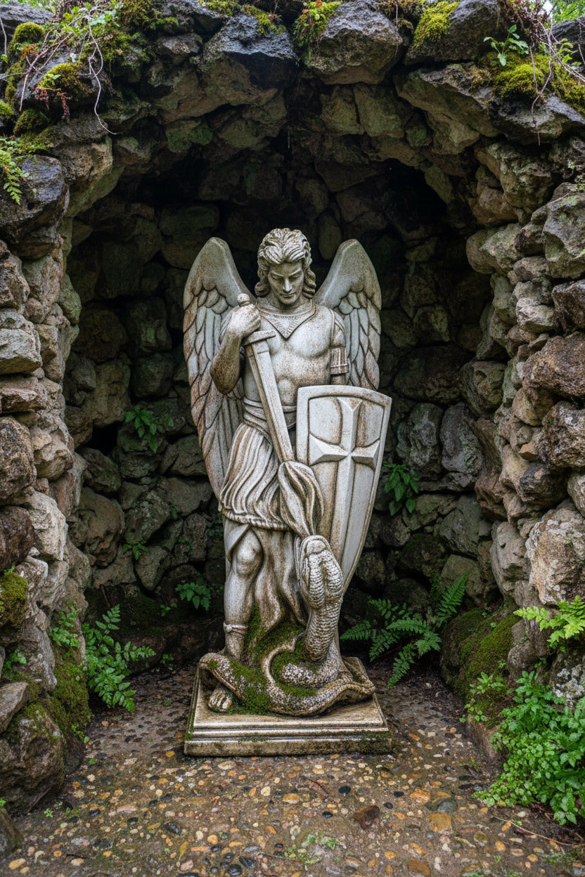 Saint Michael The Archangel, Outdoor Version